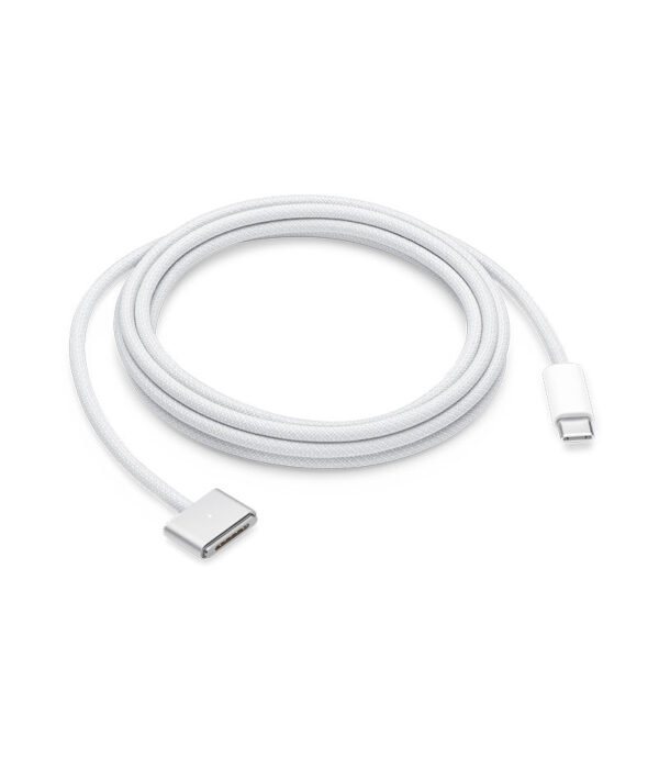 USB-C to MagSafe 3 Cable 2m Coiled Silver