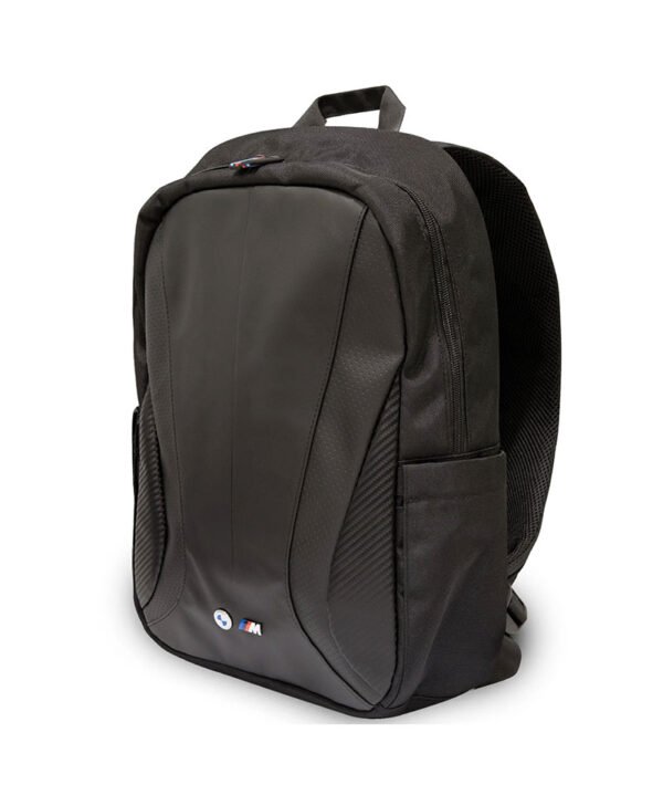 BMW COMPACT COMPUTER BACKPACK PERFORATED BLACK