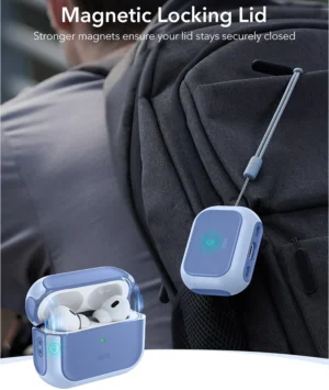 AirPods Pro 3 Orbit Hybrid Magnetic Case | Powder Blue