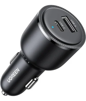 UGREEN 63W 2-Port Fast Car Charger