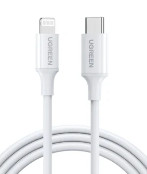 UGREEN USB-C to Lightning Cable MM Nickel Plating ABS Shell 1m (Black)