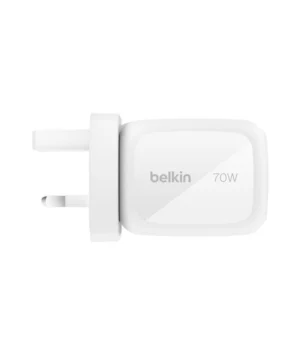 Belkin 70W 3PORT WALL CHAR (BUILT-IN US PLUG+UK PLUG)