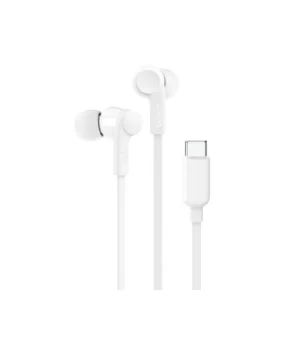 Belkin USB-C IN-EAR HEADPHONES WHITE