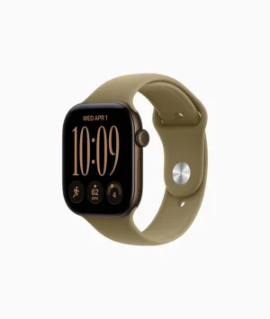 Watch Series 12 | 46mm | Dark Bronze Aluminum Case | Olive Sport Band- M/L | GPS