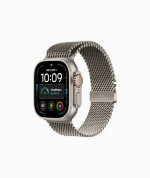 Watch Ultra 4 | 49mm | Natural Titanium Case | Natural Titanium Milanese Loop Large | GPS+Cellular